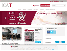 Tablet Screenshot of icatarragona.com